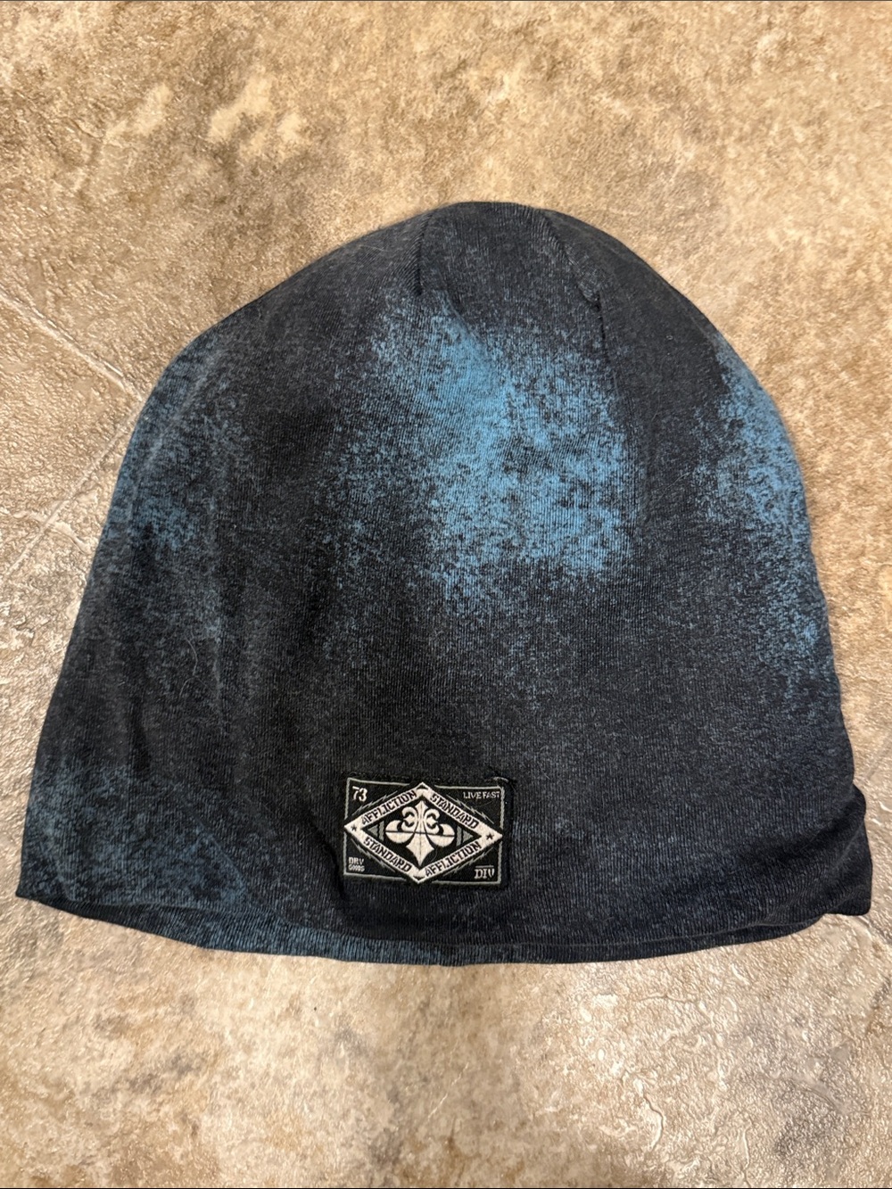 Affliction Blue Gray Beanie